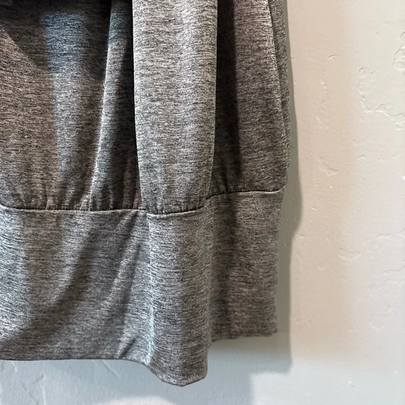 Candid Soul Gray Tie-able Sleeveless Blouse - Picture 5 of 8